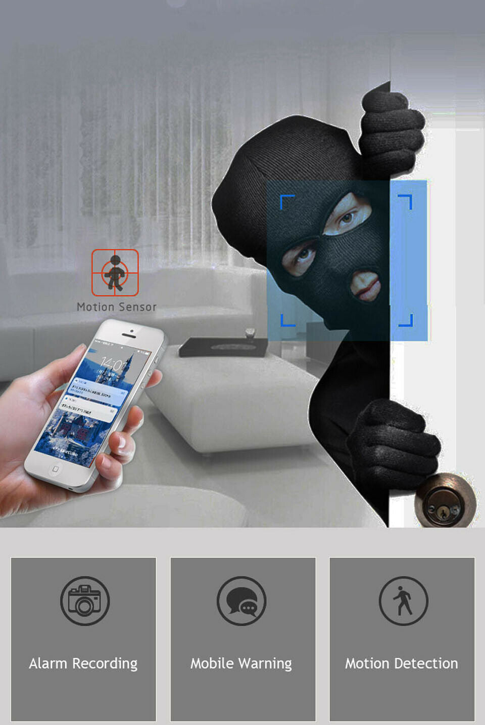 PanGuard 360° Wi-Fi IP Camera