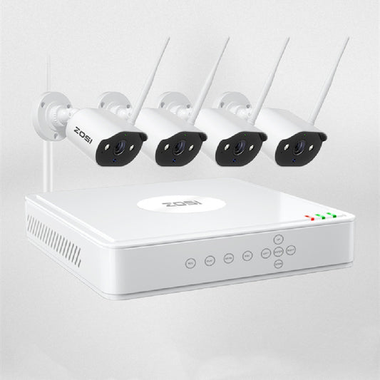 ZOSI Super HD PoE NVR Kit (5 MP Cameras, AI Detection, Color Night Vision)